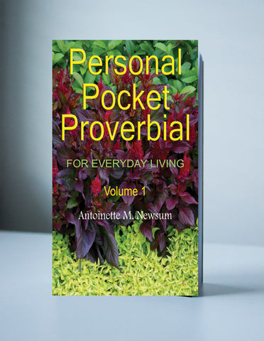 Personal Pocket Proverbial Volume 1